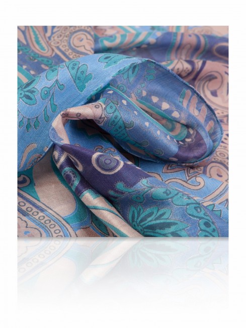 Палантин Женский SN-PAISLEY/ROYAL.BLUE